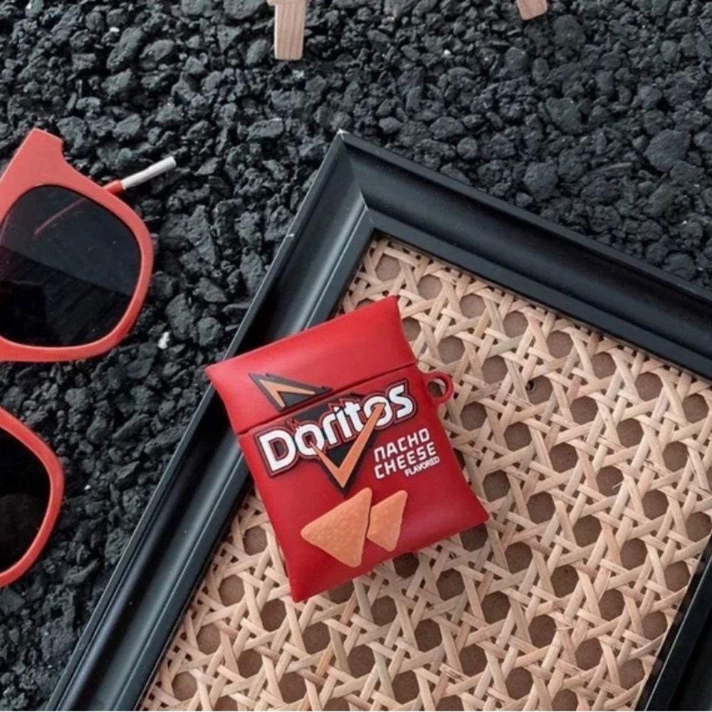 Doritos Airpods Case for 1 or 2 Generation Silicone earphone‎ buds protect*